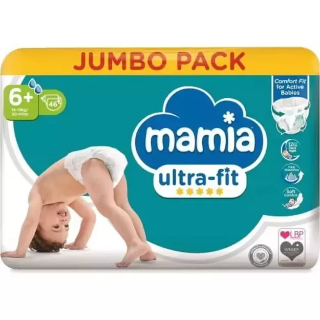 Mamia Ultra Fit 6+ (14-19 kg) – 46 vnt