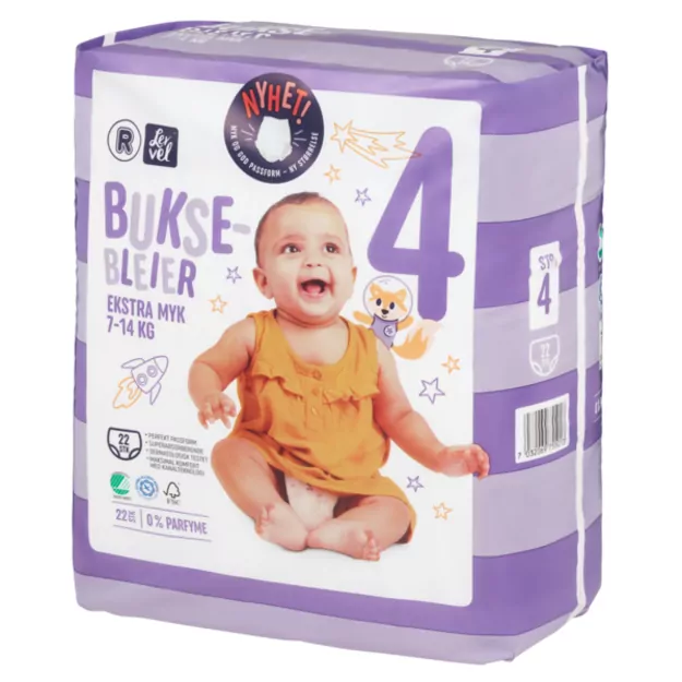 Bleer Bleier Pants Dydis  4 (7-14 kg) - 44(2x22) vnt