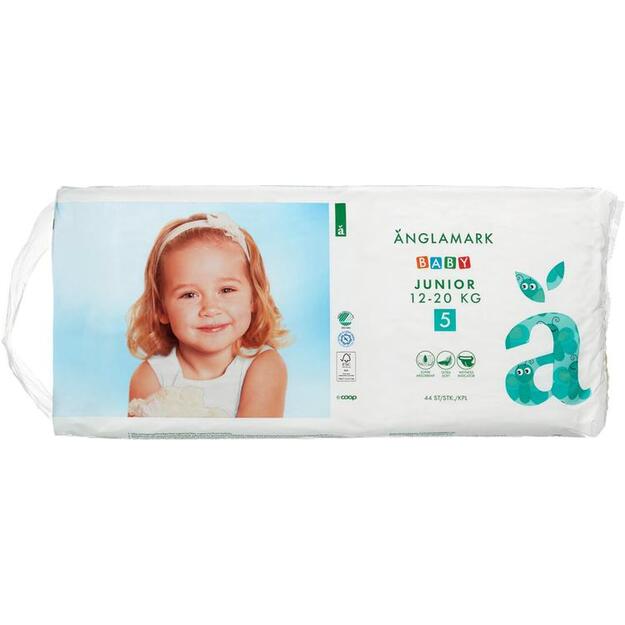 Coop Anglamark Baby Junior Dydis 5 (12-20 kg) - 44 vnt