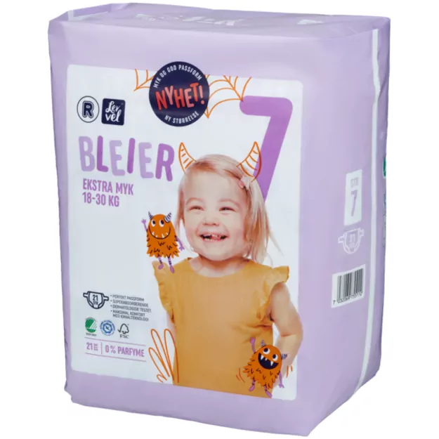 Bleer Bleier Dydis 7 (18-30 kg) - 42 (2x21)vnt