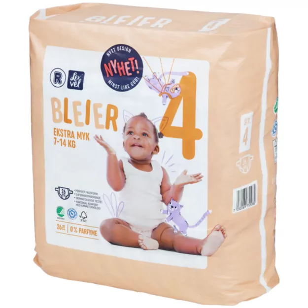 Bleer Bleier 4 (7-14 kg) – 52 (2x 26) vnt