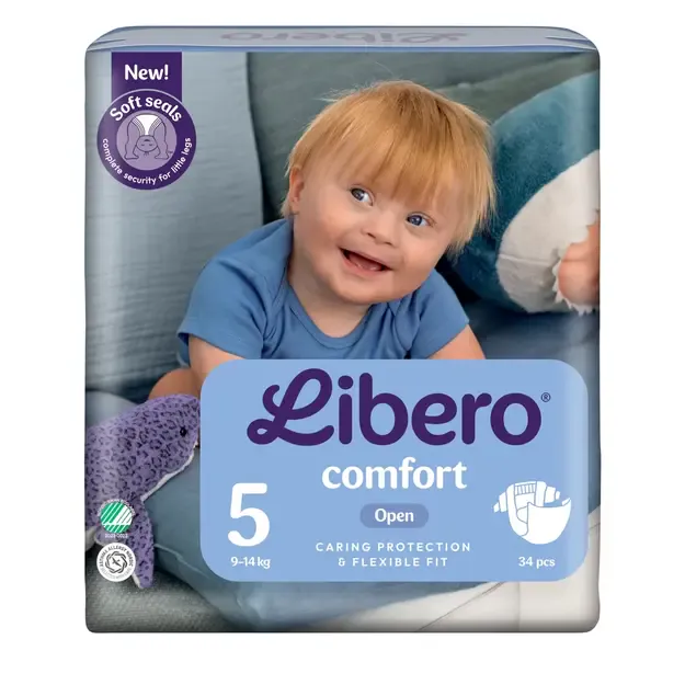 Libero Comfort Dydis 5 (9-14 kg) - 102 (3x34)vnt 