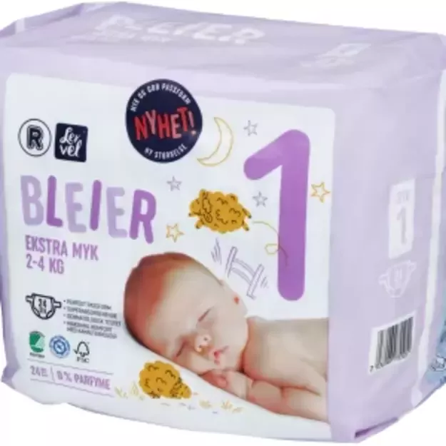 Bleer Bleier 1 (2-4 kg) – 48 (2x 24) vnt