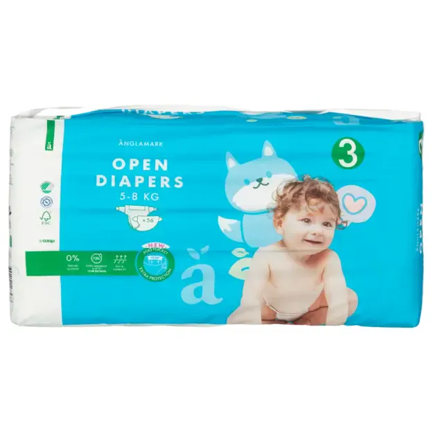 Coop Anglamark Baby Midi 3 (5-8 kg) – 56 vnt 
