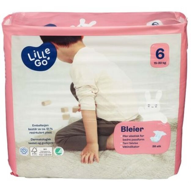 Lille Go Dydis 6 (15-30 kg) - 38 vnt