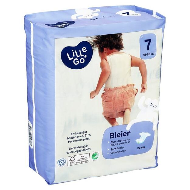 Lille Go Dydis 7 (18-28kg) - 22vnt