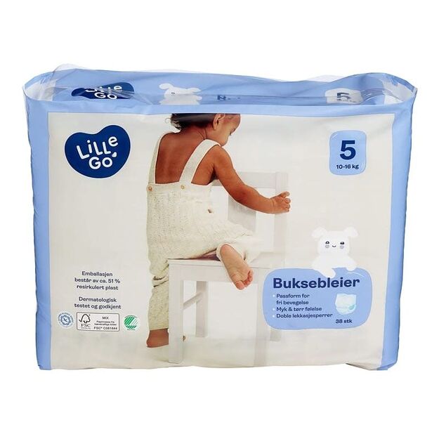 Lille Go kelnaites Dydis 5 (10-16 kg) - 38 vnt