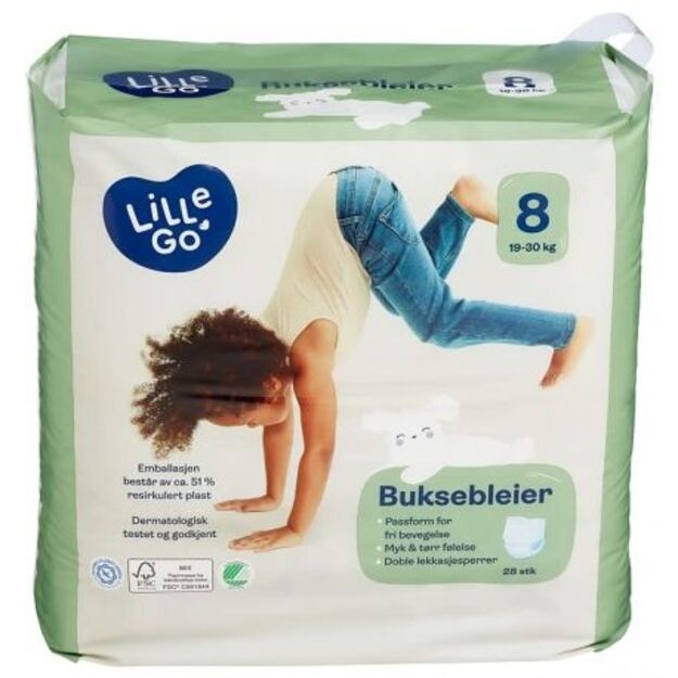 Lille Go kelnaites Dydis 8 (19-30kg) - 28 vnt